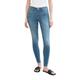 Slim-fit-Jeans TOM TAILOR DENIM "Nela Skinny" Gr. S, Länge 32, blau (used light) Damen Jeans Röhrenjeans