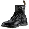 Schnürboots DR. MARTENS "1460" Gr. 37, schwarz Damen Schuhe Reißverschlussstiefeletten