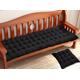 JOYSPANDA Thick 2 3 Seater Bench Cushions 80/100 / 120cm,Rectangular Cotton Bench Cushions for Indoor and Outdoor Lounger Swing