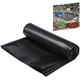pre formed garden pond liner 8 Mil Pond Underlayment,Pond Liner HDPE Flexible Pond Liners Koi Pond Liner for Fish Ponds,Water Features,Fountains,Waterfall and Water Gardens,Black