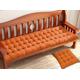 JOYSPANDA Thick 2 3 Seater Bench Cushions 80/100 / 120cm,Rectangular Cotton Bench Cushions for Indoor and Outdoor Lounger Swing