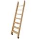 Sturdy Bunk Bed Ladde, Wooden Loft Bunk Dorm Bed Ladder/Interior Non-Slip Dorm Twin Bed Replacement Ladder for Dorm Loft Ladder Home Apartments, Durable & Safe (Color : Yellow, Size : 7 Step
