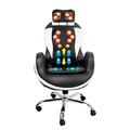 office chair gaming chair computer chair Home & Office Massage Chair Full Body Massage Computer Chair Multifunctional Electric Vibrating Office Chairs (Color : Svart)