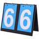 WJFLUCK Portable Scoreboard Badminton Training Scoreboard Game Scoreboard LED Electronic Scoreboard for Baseball Football (Fourdigit)