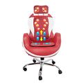 office chair gaming chair computer chair Home & Office Massage Chair Full Body Massage Computer Chair Multifunctional Electric Vibrating Office Chairs (Color : Rosso)