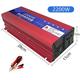 Pure Sine Wave Inverter Kits, Pure Sine Wave Power Inverter 3000W 12V/24V Inverter Pure Sine Wave Power Converter Car Inverter 3000W 12V Pure Wave Voltage Relay 220 Car Accessories for Truck, Home, RV