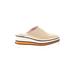Stella McCartney Mule/Clog: Ivory Print Shoes - Women's Size 40 - Almond Toe