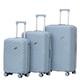 PIPONS Carry On Luggage Luggage Sets 3 Piece Double Spinner Wheels Suitcase with TSA Lock, 360° Silent Spinner Wheels Business Suitcase (Color : A, Size : 20+24+28 in)
