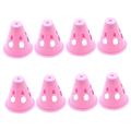 POPETPOP 8 Pcs Tent Peg Warning Cap Camping Lanterns Tent Nail Warning Cap Kid Tools Camping Supplies Camp Tent Nail Cover Camping Tools Nail Warning Caps Protective Case or Mini Child Pink