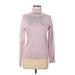 Saks Fifth Avenue Silk Pullover Sweater: Pink Solid Sweaters & Sweatshirts - Women's Size Medium