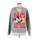 Disney Sweatshirt: Gray Marled Tops - Women's Size Medium