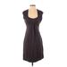 Banana Republic Casual Dress - Sheath: Gray Dresses - Women's Size 2