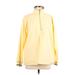 Ashworth Track Jacket: Below Hip Yellow Jackets & Outerwear - Women's Size Medium