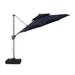 11 ft. Octagon Cantilever Patio Umbrellas Adjustable 5 Angle Outdoor Umbrella