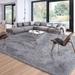 Soft Modern Large Shaggy Rug for Home Decor, Non-Slip Plush Fluffy Furry Fur Area Rugs Comfy Nursery Accent Floor Carpet 8x10 Ft