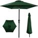 10ft Outdoor Steel Polyester Market Patio Umbrella w/Crank, Easy Push Button, Tilt, Table Compatible