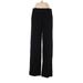 Ann Taylor LOFT Dress Pants - Mid/Reg Rise Wide Leg Trouser: Black Bottoms - Women's Size 2