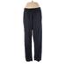 Banana Republic Factory Store Fleece Pants - High Rise: Blue Bottoms - Women's Size Large