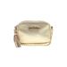 Lilly Pulitzer Leather Crossbody Bag: Pebbled Gold Solid Bags