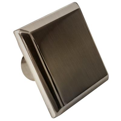 1.20-in. W Square Stainless Steel Cabinet Knob In Brushed Nickel Color - American Imaginations AI-376