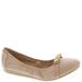 Cole Haan Tova Bow Ballet - Womens 9.5 Tan Slip On Medium