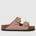 BIRKENSTOCK arizona sandals in pale pink