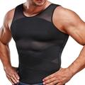 Scarboro Men's Shirt For Body Shaper Slimming Vest Tight Tummy Underwear Tank Top