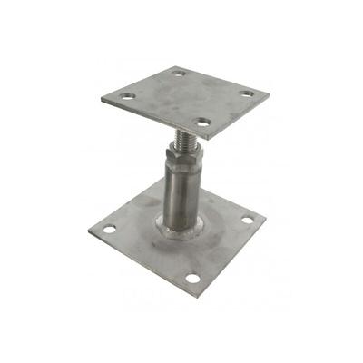 Verstellbarer Pfostenfuß A4 pprix 100x100mm - Dicke 4mm Image