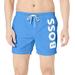 Hugo Boss Men's Standard Octopus Swim Trunks - Blue - Blue