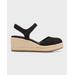 Nessa Suede Ankle-grip Wedge Espadrilles