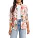 Aruba Hidden Bliss Floral Zip Front Jacket