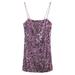 Spaghetti Strap Sequin Minidress