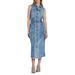 Alice Sleeveless Denim Shirtdress