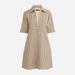 Bungalow Popover Dress In Stripe Linen