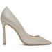 Silver Romy 100 Heels