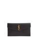 Uptown Calfskin Leather Envelope Clutch