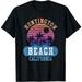 Huntington Beach CA Retro Sunset T-Shirt - Embrace the Summer Vibes on Your Getaway!