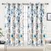 Lark Manor™ Mayview Floral Blackout Thermal Grommet Curtain Panels Polyester | 84 H x 52 W in | Wayfair D4A64CD0ABF34DAE8D9F83417C640140