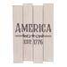 The Holiday Aisle® Patriotic America Slat Wall Décor Wood in Brown | 11.75 H x 7.88 W x 0.75 D in | Wayfair A5778DFE627348DEAB1A26B06BEFB33C