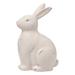 The Holiday Aisle® Bunny Figurines Ceramic | 5 H x 4 W x 8.25 D in | Wayfair BCDCF69FD32748068A67183C8D81B33B