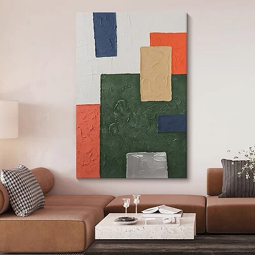 Großes abstraktes Gemälde, handgemalt, minimalistisches abstraktes Gemälde, handgemalt, weiß, braun, 3D-Strukturkunst, abstrakte Leinwandkunst, neutrales Kunstgemälde für Wohnzimmer, Wandkunstgemälde Image