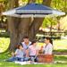 Dovecove 7.5Ft Patio Umbrella w/ Tassel Outdoor Umbrella | Wayfair 76077CD101794EF8A883D9348E5CE497