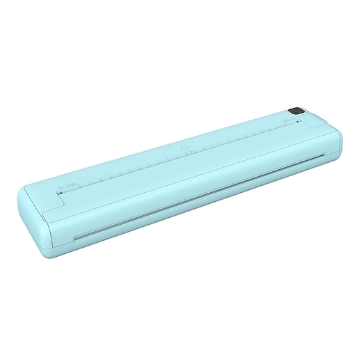 Kabelloser A4-Thermodrucker, 200 dpi, Bluetooth, Taschen-Fotodokumentendrucker, Memo, falsche Frage, tintenloser Thermodrucker Image