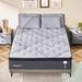 Twin XL 14" Gel/Foam Mattress - Alwyn Home 14inch Gel Memory Foam Hybrid | 80 H x 39 W 14 D in Wayfair 6C698C1DE8D942F7B5A78E8FDE787174