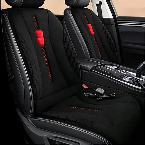 12V universeller Autositzheizer intelligentes elektrisches beheiztes Winterkissen Auto Innenausstattung Sitzwärmerbezug Image