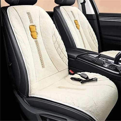 12V universeller Autositzheizer intelligentes elektrisches beheiztes Winterkissen Auto Innenausstattung Sitzwärmerbezug Image