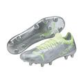 Puma Ultra 1.4 FG/AG 106723 01 Womens Silver Green Athletic Soccer Cleats DSG122 (9)