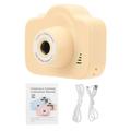 Children Digital Camera 2000W HD 2.0 Inch Screen Rechargeable Multi Functional Kids Camcorder Toy for Toddler Yellow