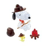 BePuzzled | Peanuts Snoopy AIF4 Campfire Original 3D Crystal Puzzle Ages 12 and Up