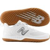 New Balance Men s Fresh Foam 3000V6 Baseball Turf-Trainer Shoes White/White Wide 7 7 Wide US/White|White